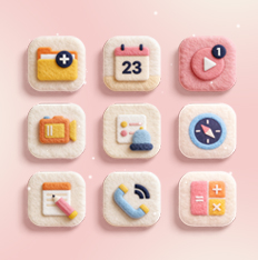 포근한 APP<br>디자인